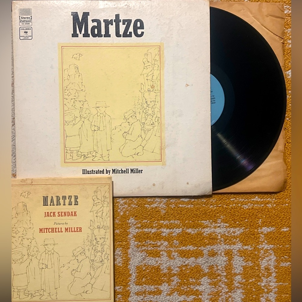 🎶1968 MARTZE Part 1-LP (🎄Bonus) 📚 Book AND Vinyl Combo‼️ Great Vintage Find🎁